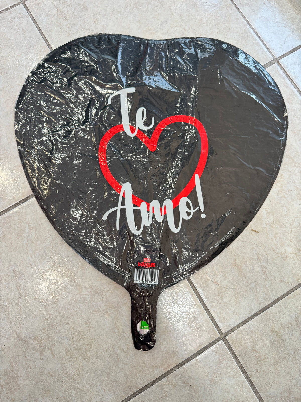 Globo Amor/San Valentín