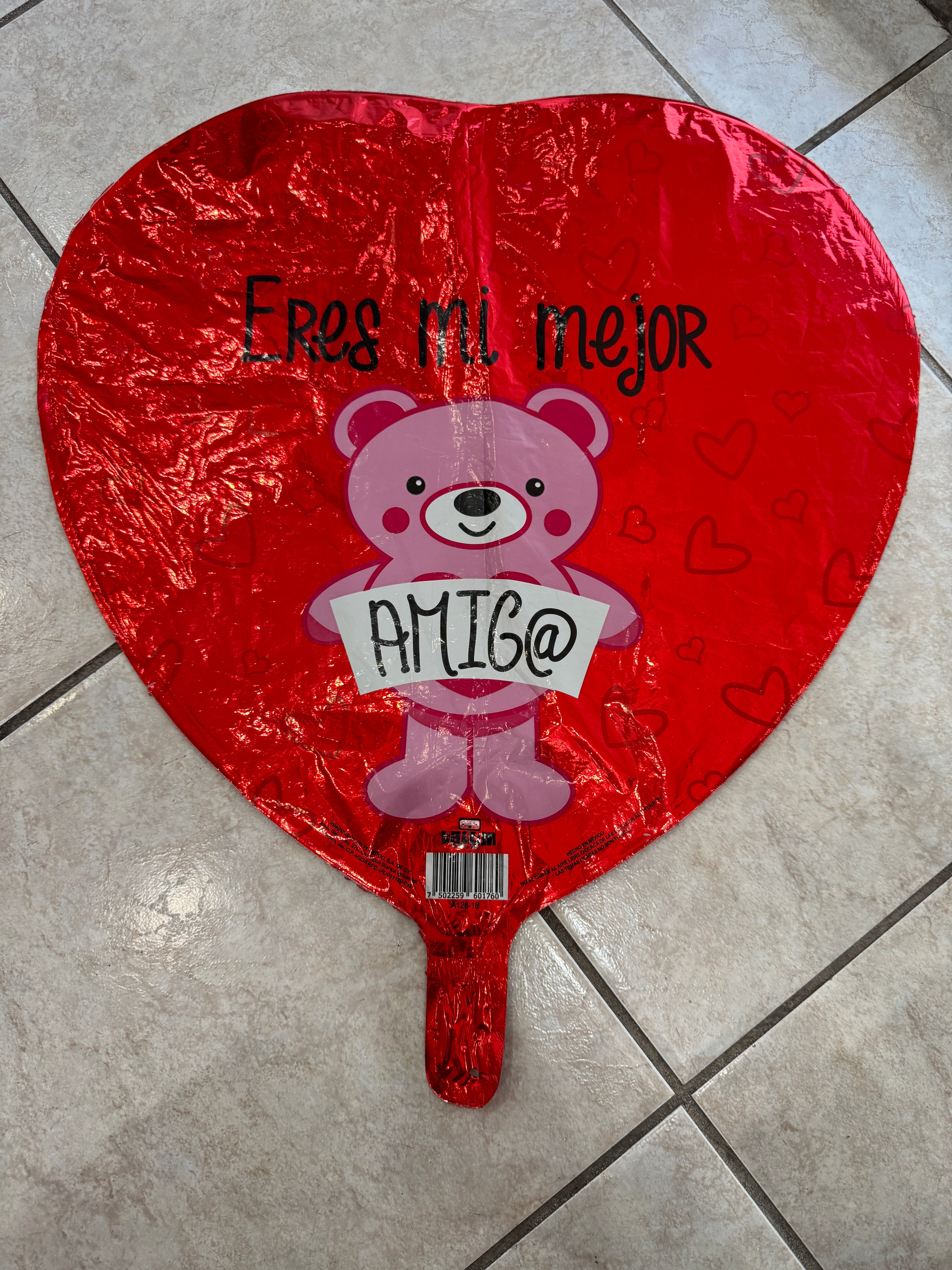 Globo Amor/San Valentín