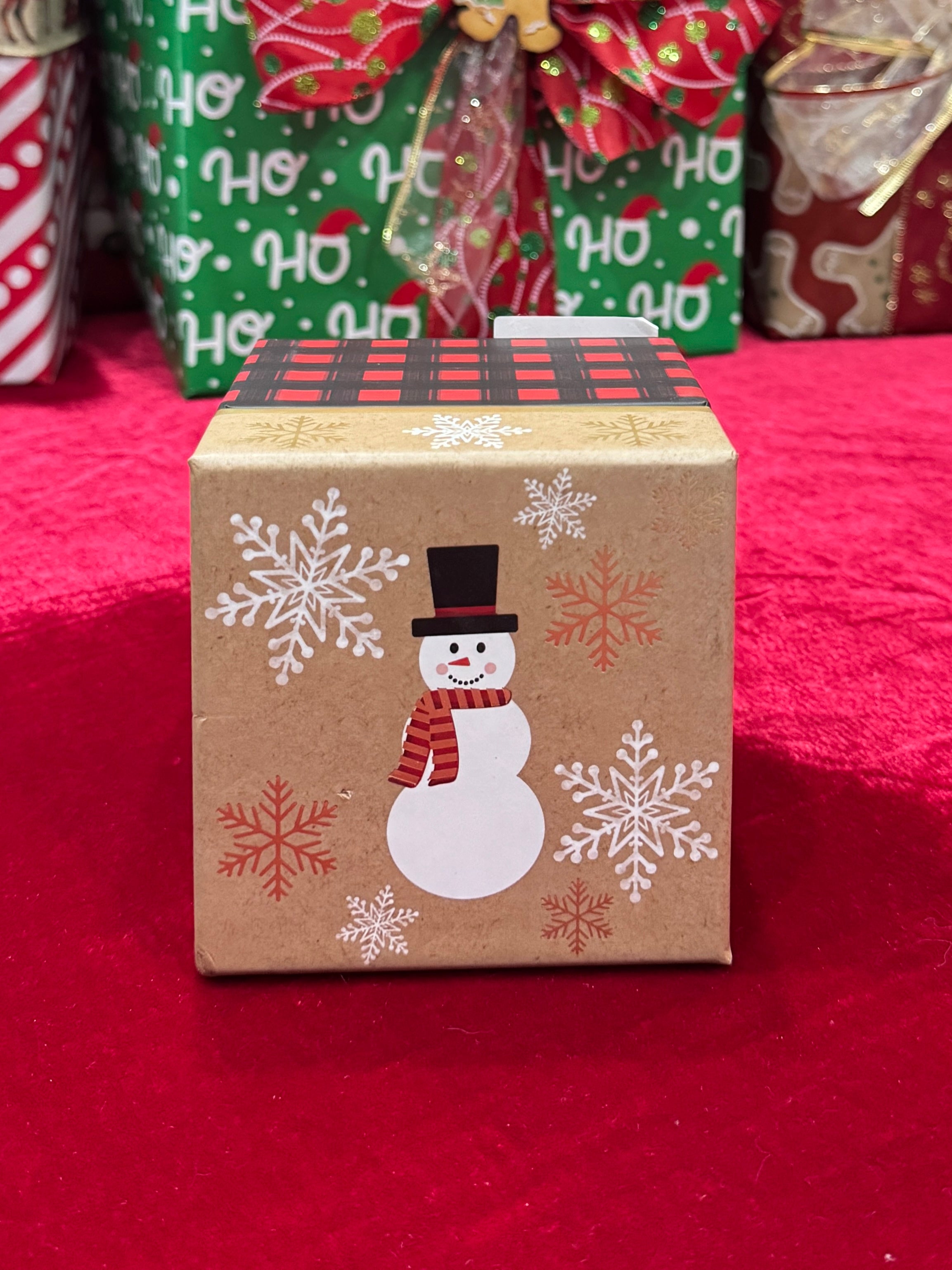 Cajas cartón rígidas navideñas