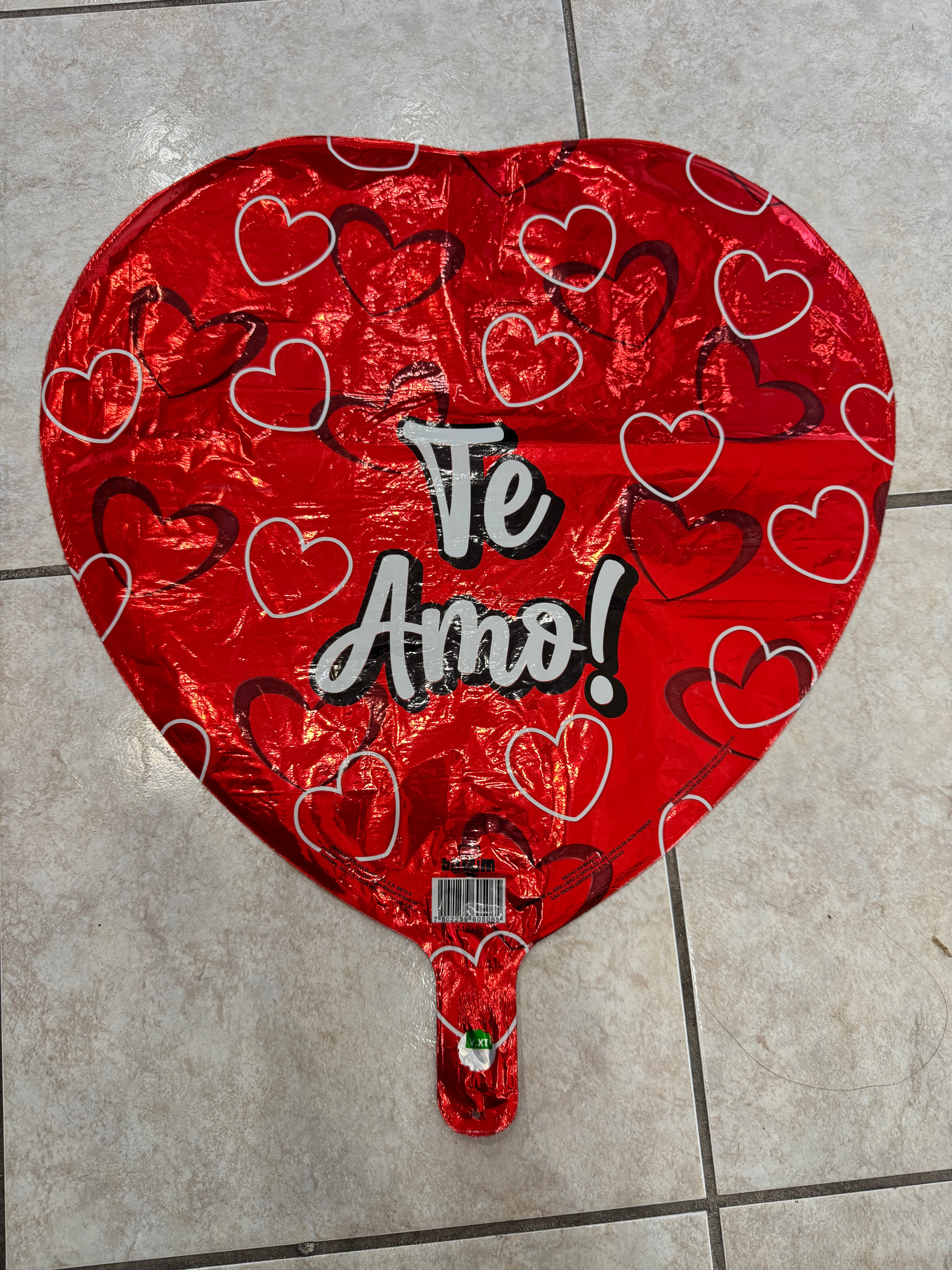 Globo Amor/San Valentín