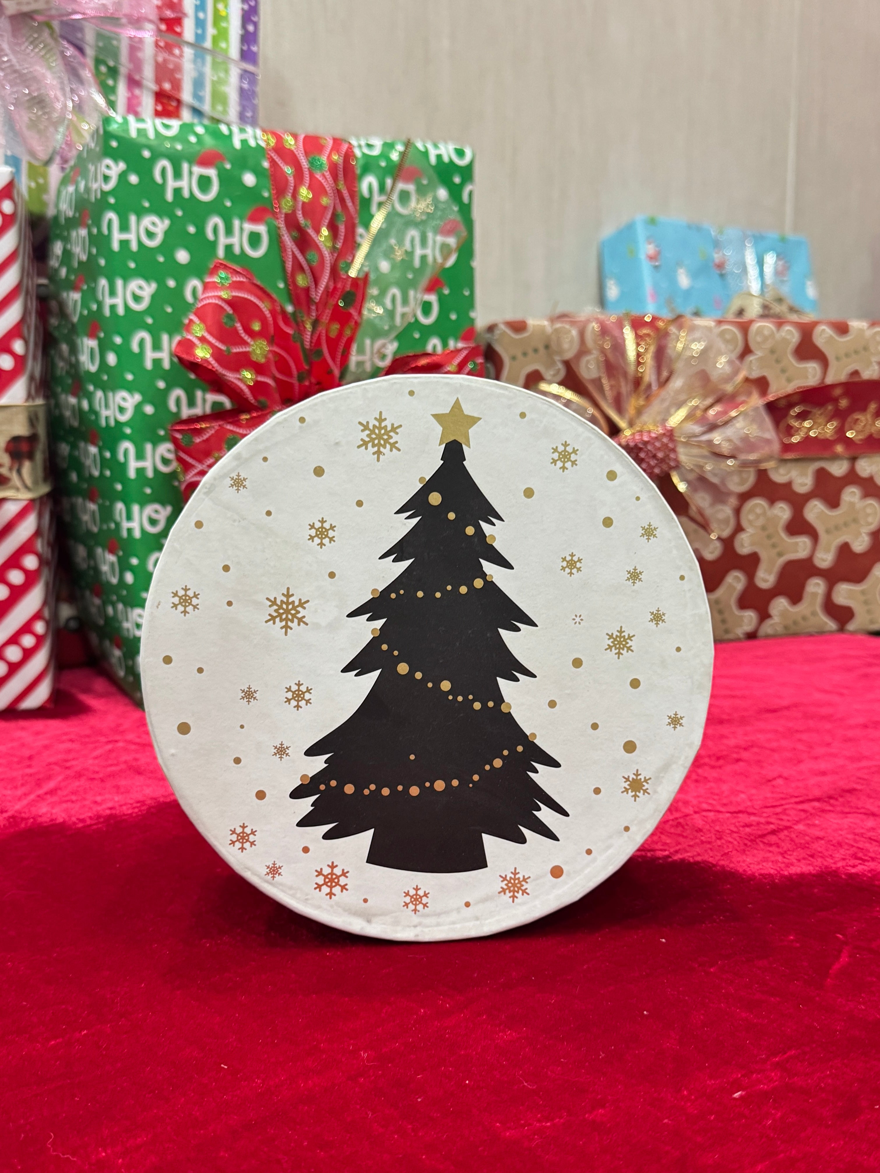 Cajas cartón rígidas navideñas