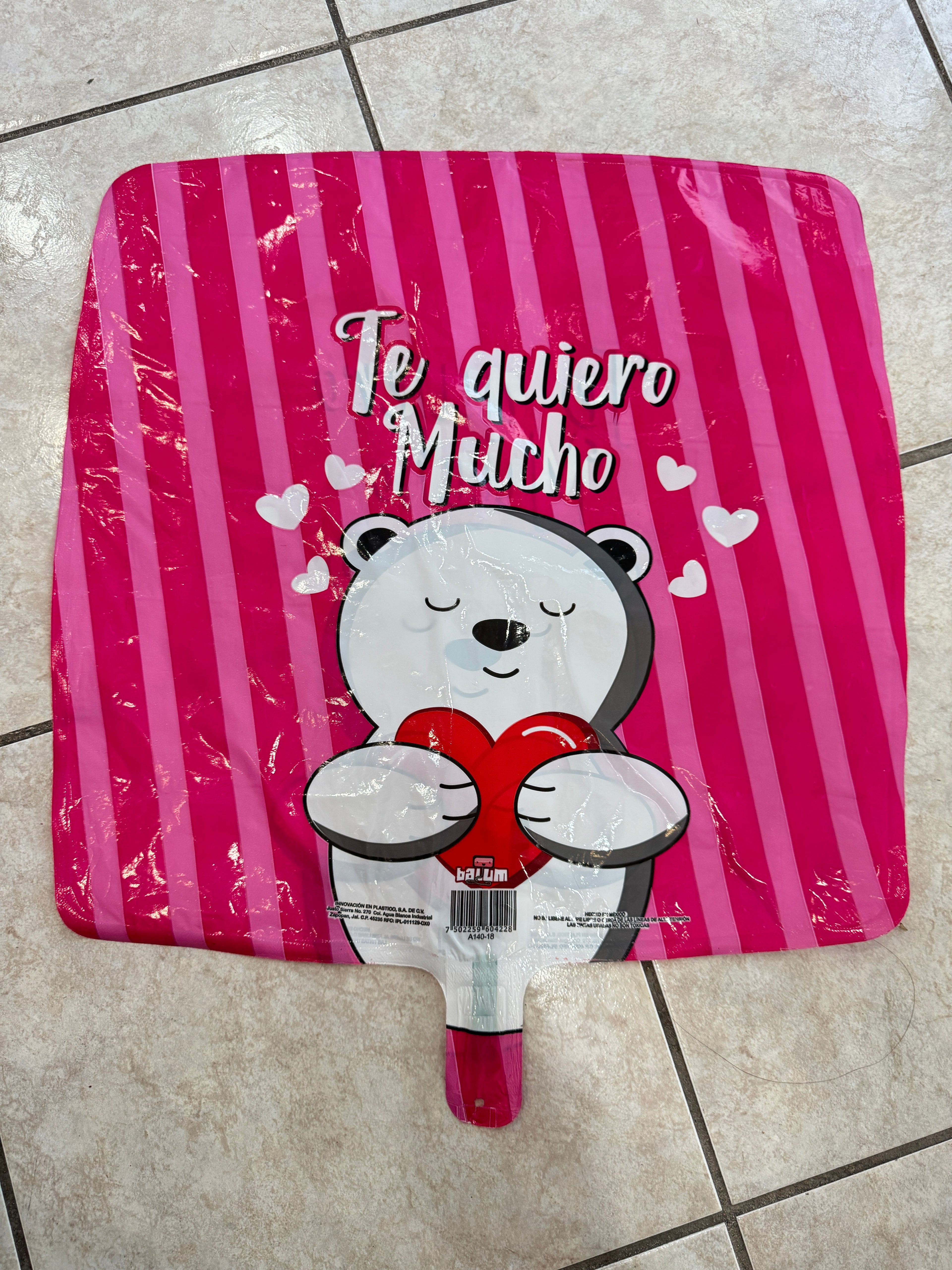 Globo Amor/San Valentín